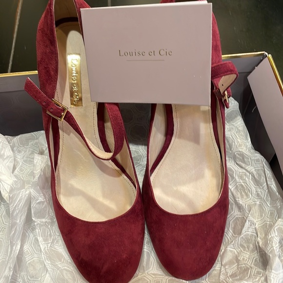 Louise et Cie Shoes - Louise et Cie Heels in Burgundy